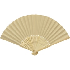 Carmen Bamboo Handheld Fan - Natural - One Size