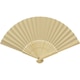 image 1 of Carmen Bamboo Handheld Fan - Natural - One Size