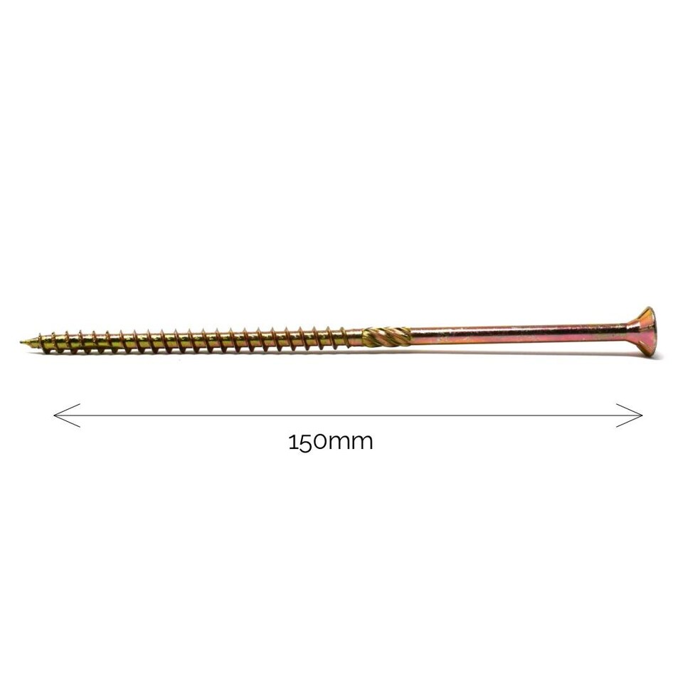 image 1 of Axel High Performance Woodscrews (Dia) 6.0mm (L) 150mm - Box of 100