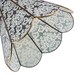 image 4 of Classic Traditional White Floral Glass Pendant Ceiling Lighting Shade