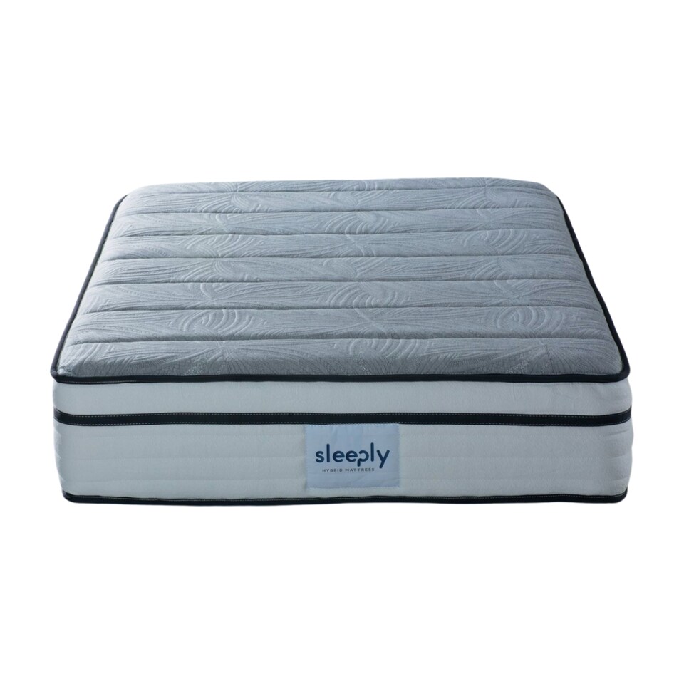 image 1 of Sleeply Hybrid Mattress 2000 Pocket Sprung multi layered soft touch - Small Double | Grey