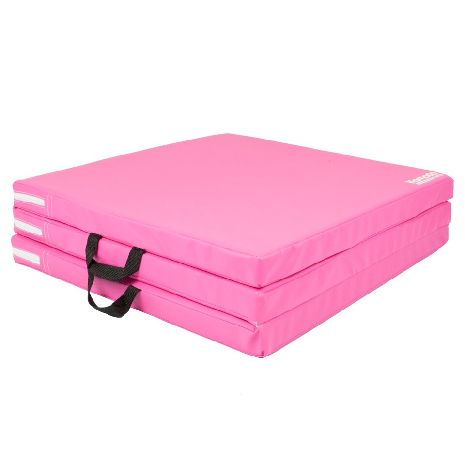 image 1 of Komodo Tri Folding Yoga Mat - Pink
