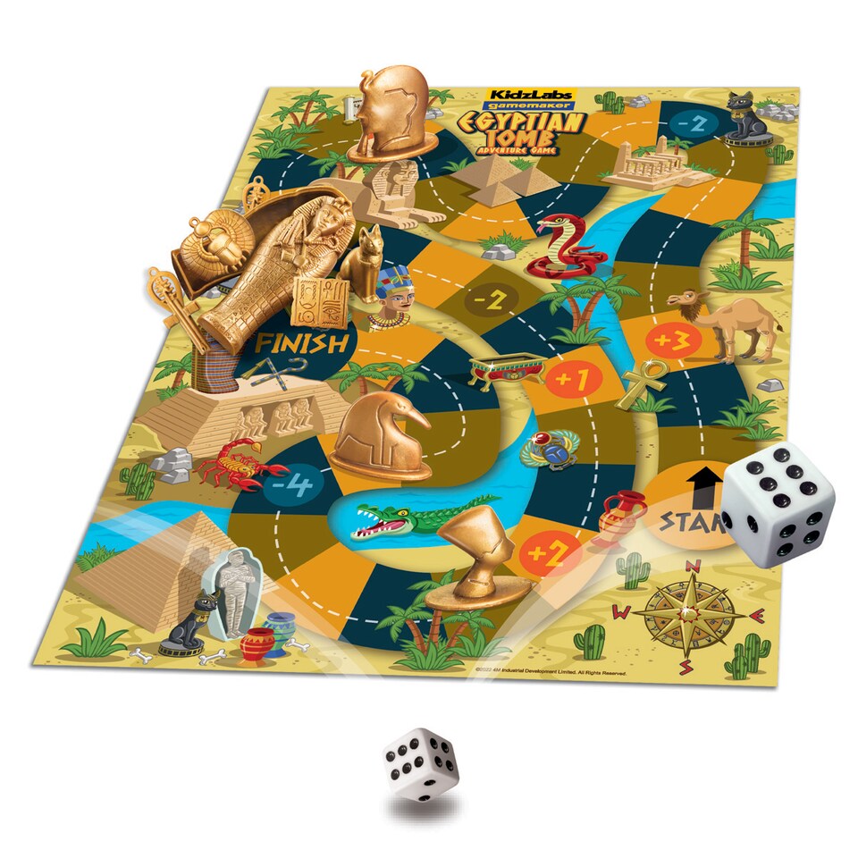 image 1 of KidzLabs - Gamemaker - Egyptian Tomb Dig & Play Game