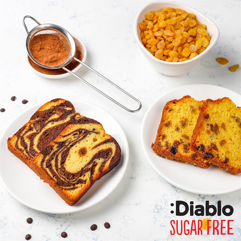 image 1 of Diablo Sugar Free Chocolate Cake 200g 3 Pack