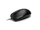image 2 of Accuratus M100 BLACK USB Type C Mouse - USB Type C Wired Full Size Slim Mouse with Gloss Black and Matt Black Tactile Case - Black