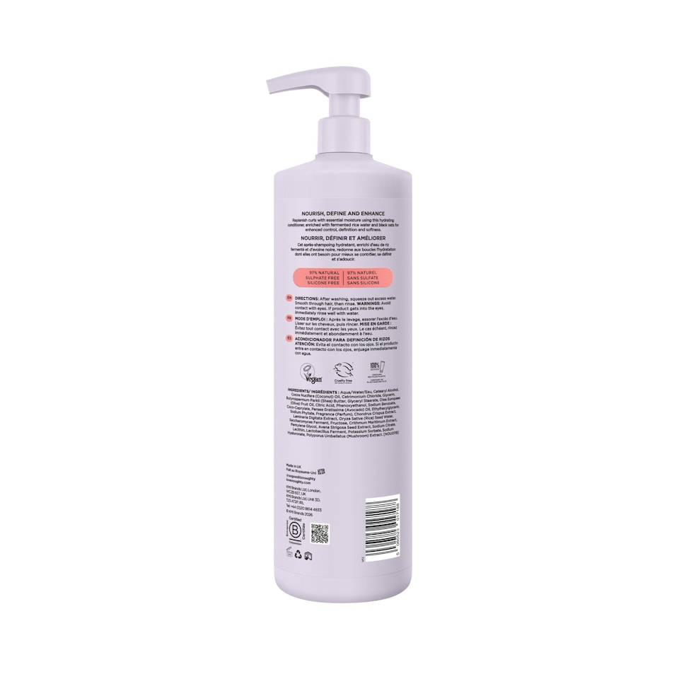 image 1 of Noughty Wave Hello Conditioner - 1 Litre