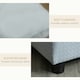 image 6 of PawHut Pet Sofa Dog Chair Cat Couch w/ Storage, Cushion - Light Grey