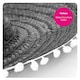 image 4 of Adult Black Pom-Pom Sombrero – Fancy Dress Mexican Hat | Black | 3