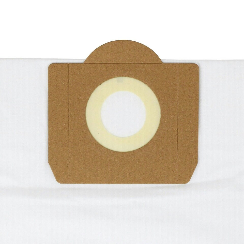 image 1 of SPARES2GO Bags compatible with V-TUF Mini M Class Dust Extractor Vacuum VTUF MINIHSV Microfibre Bag (Pack of 20 + Fresheners)