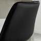 image 3 of Furniturebox Pesaro Bar Chair Black Velvet Black Leg x 2