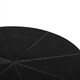 image 3 of Kensington Townhouse Hair On Hide Round Side Table Black