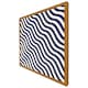 image 4 of Wavey lines (Picture Frame) Grey | XS
