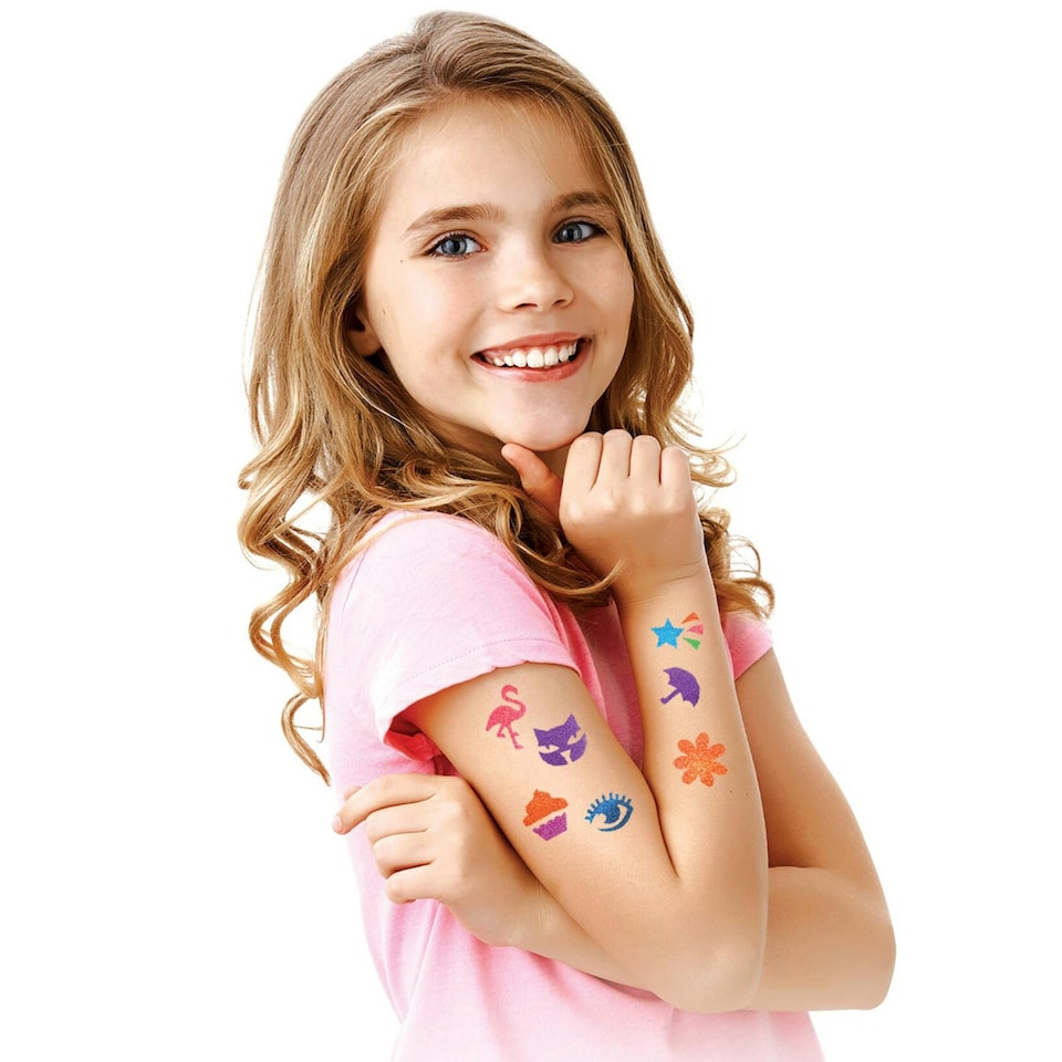 image 1 of Small World Toys Shimmering Mini-Pearl Tattoos