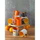 image 4 of Bullet Riviera Ceramic Mug - Solid Black/Red - 8.4 x 8.8 cm