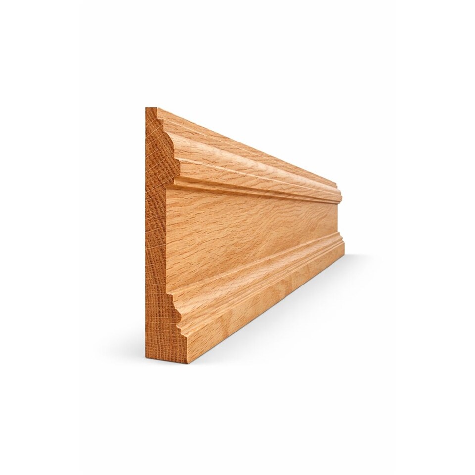 New England American White Oak Skirting Board (Oiled) - 171mm (H) x 19mm (T) x 2400mm (L) - (Pack Of 5)