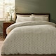 image 1 of Catherine Lansfield Cosy Spot Fleece Duvet Cover Set Cream | Cream | Natural | King