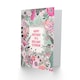 image 2 of Step Mum Elegant Modern Boho Wildflowers Pink Her Birthday Card