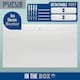 image 4 of Purus 1200W Electric Panel Heater Wall Mounted White Radiator
