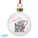 image 3 of Personalised Me To You Couple Christmas Bauble