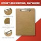 image 6 of A4 Quality Wooden Clipboard with Hanging Hole