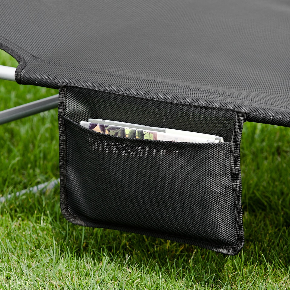 image 1 of SoBuy OGS35-SCH,Sun Lounger Reclining Folding Chair For Outdoor Garden