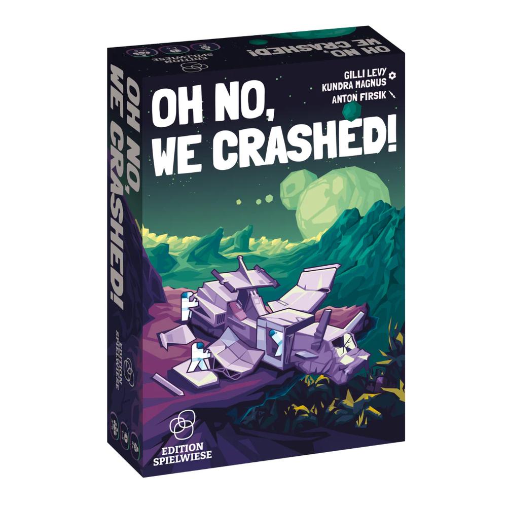 Oh No, We Crashed! - Board Game - Brand New