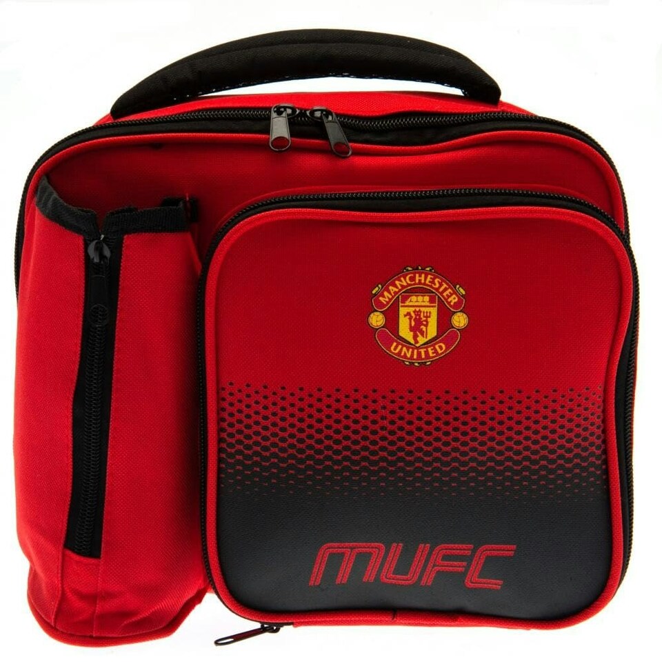 Manchester United Fade Lunch Bag with Bottle Holder - Manchester United - 18051