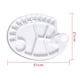 image 2 of Professional Art Drawing Plastic Water Colour Mix Paint Tray Naked Palette