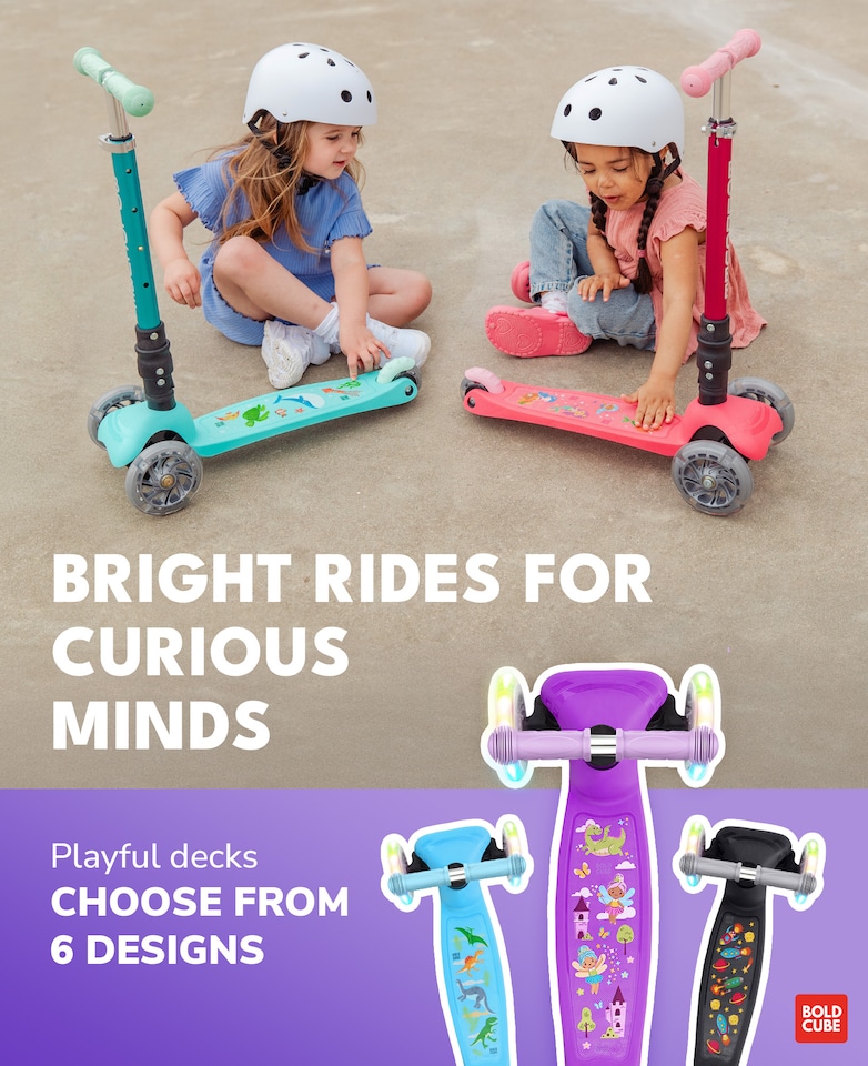 image 1 of Teeny Fold 3 Wheel Scooter
