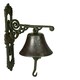 image 4 of Springer Spaniel Dog Bell Cast Iron Sign Plaque Door Wall Fence Gate Post House