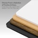image 8 of Vonhaus Light Wood Maple Effect Electric Standing Desk 140x60cm
