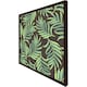 image 3 of Green palm leaves (Picutre Frame) Brown | Oak | S