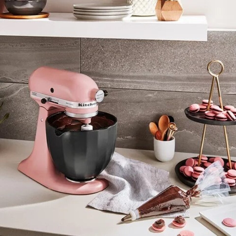 image 1 of KitchenAid Ceramic 4.8L Mixer Bowl Ceramic Bowl Black Shell