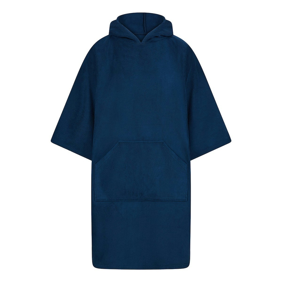 Towel City Unisex Adult Poncho - Navy - One Size