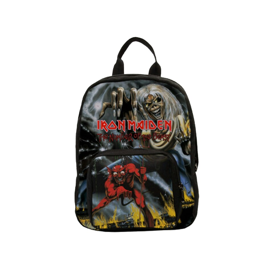 image 1 of Rocksax Iron Maiden Mini Backpack - Number Of The Beast
