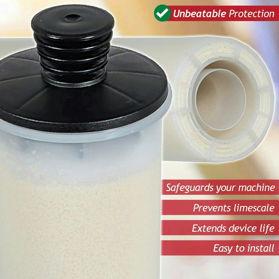 image 1 of SPARES2GO Descaling Filter Cartridge for Karcher SC2 SC3 127V BR SC3MX Upright Easyfix Plus Steam Cleaner