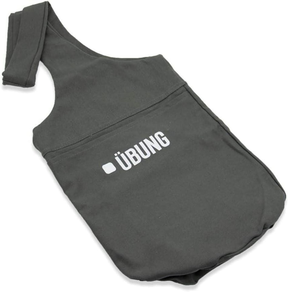 image 1 of UBUNG Yoga Kit Bag with Large and Small Pockets Long Strap Fits Most Size Mats Grey