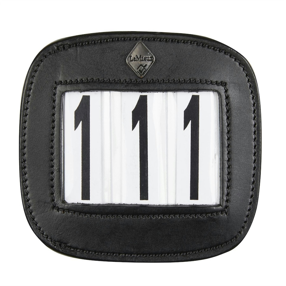 image 1 of LeMieux Saddle Number Holder White | One Size
