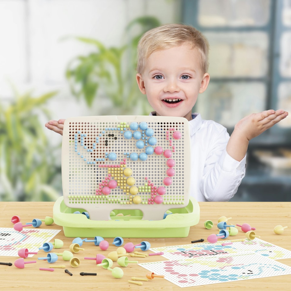 image 1 of Quercetti Play EcoPlus Fantacolor 310 Pieces