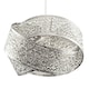 image 4 of ValueLights Hacienda Brushed Chrome Ceiling Pendant Shade