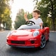 image 2 of AIYAPLAY RUF GT Licensed Electric Car for Kids, 12V Kids Ride on Car with Suspension System, Remote Control, Music, Horn, USB, Slow Start and Safety Belt for 3-5 Years Old Boys and Girls | Red