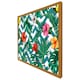 image 5 of Tropical leaves & geometrics (Picutre Frame) White | L