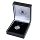 image 2 of Chelsea FC Tungsten Leather Cord Necklace & Pendant - Black/Silver - One Size