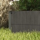 image 7 of Outsunny Raised Garden Bed with Trellis Standing Patio Planter Box Dark Grey | Grey | Dark Grey