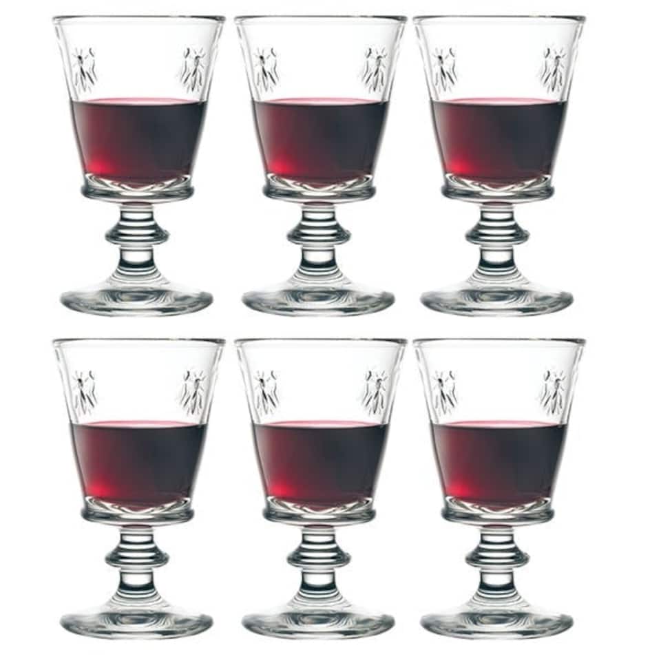 image 1 of La Rochere Bee Large Stemmed Glass 350ml Set Of 6