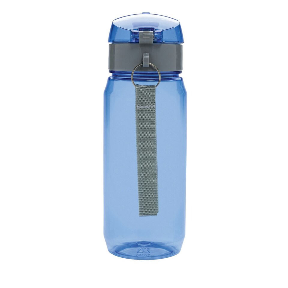 image 1 of XD Collection Yide Lockable RPET 600ml Water Bottle - Blue - One Size Blue | One Size