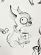 image 2 of Pooches White Wallpaper White | White