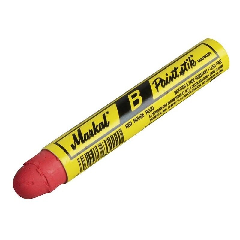 Markal Paintstik Cold Surface Marker - Multi Colour - Red
