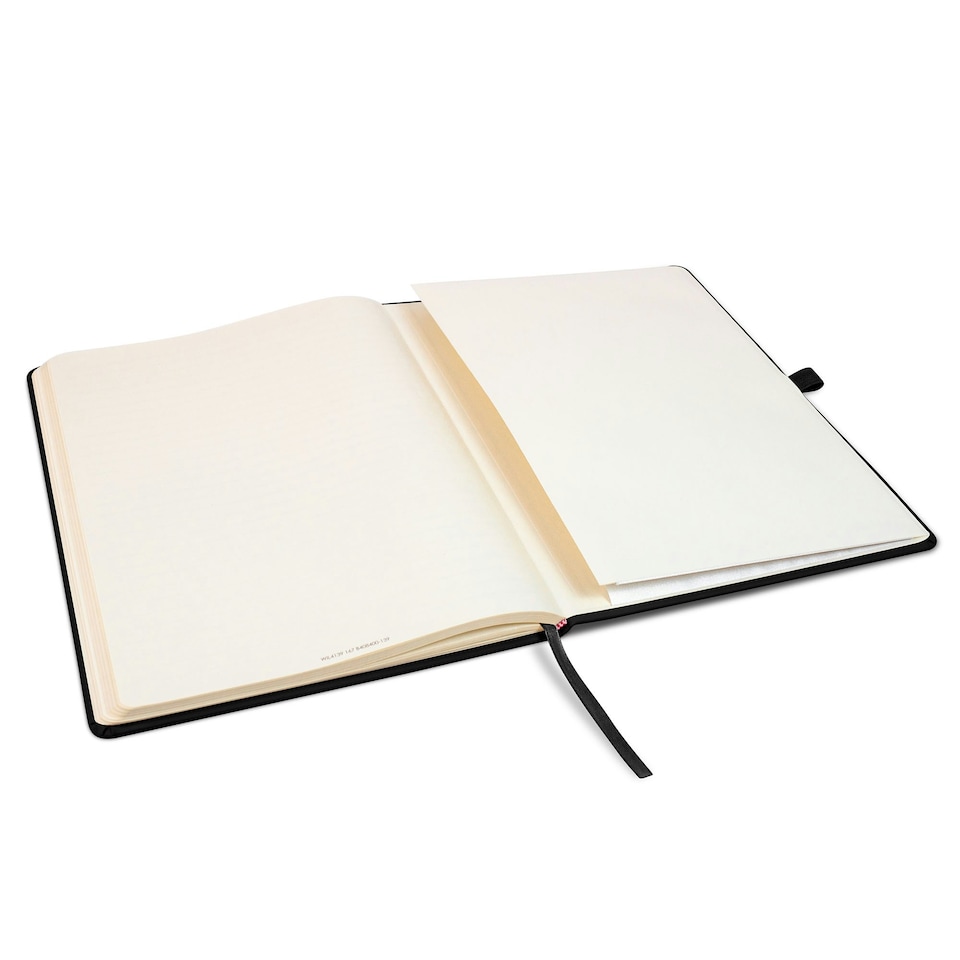 image 1 of Notes London A4 Wilson Notebook (Black)