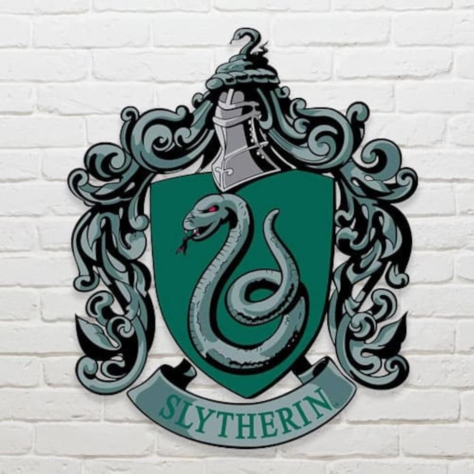 Harry Potter Wizarding World Slytherin Emblem Wall Art Cutout 61cm